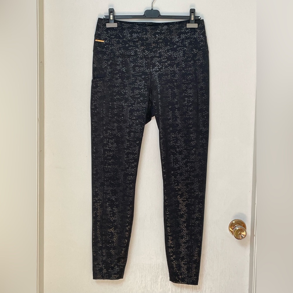 2/$25 Black Patterned Leggings